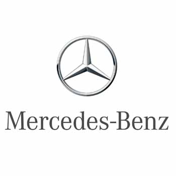 Mercedes benz as far as the eye can see.